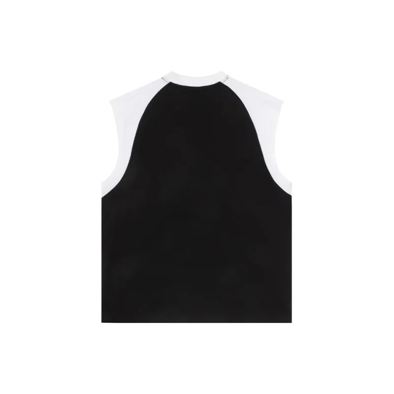 Suamoment Casual Sports Trendy Sleeveless Tank Top Unisex-1