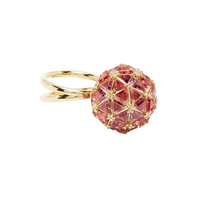 Swarovski Curiosa Gold Plated Rings Women's-3