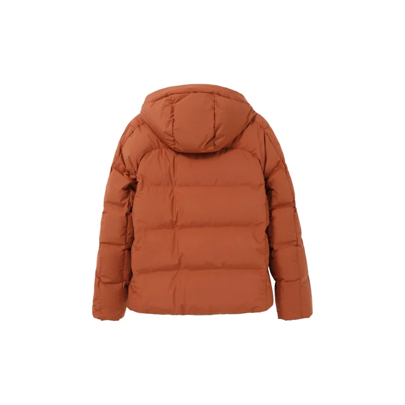 UNIQLO Down Jacket Men's Maple Leaf Orange-1