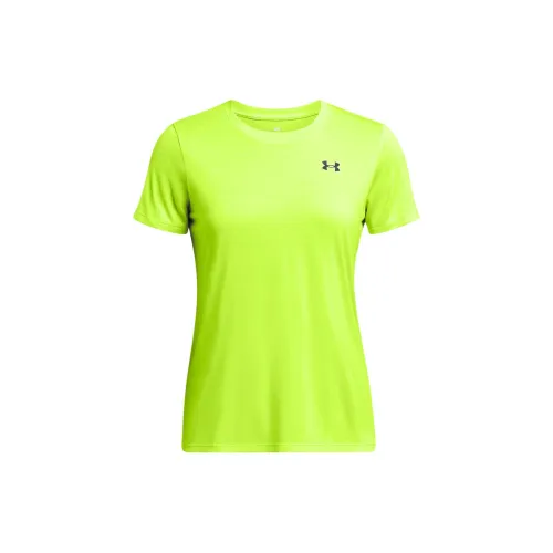 Under Armour T-Shirts Women's Neon Yellow