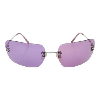 CHANEL 1990-2000 Round-frame Sunglasses