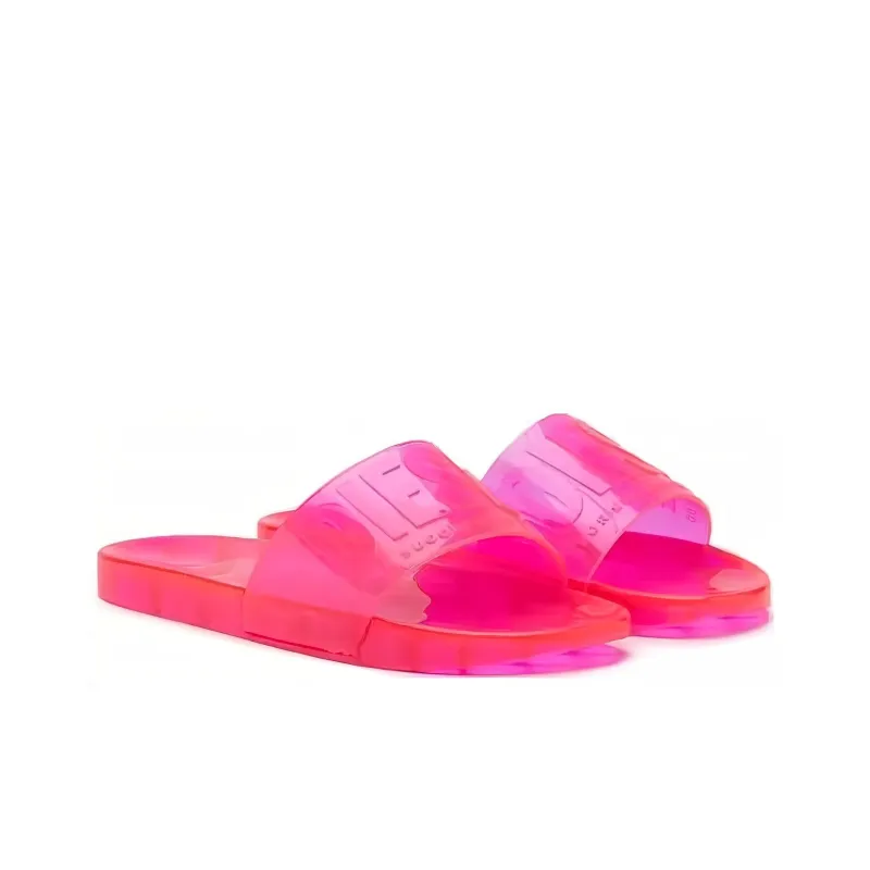 DIESEL Sa-Karaibi Gl X Logo-embossed Slides-2