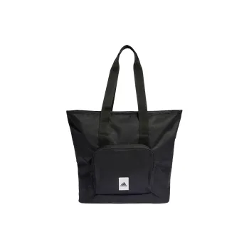 Adidas Recycled Polyester Twill Tote Bag Shopping Bag Handbag Unisex Black & Gray White