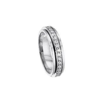 PIAGET Possession Turn Life On 18K White Gold Rings Unisex