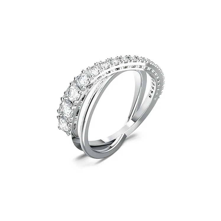 Swarovski Twist Ring-2