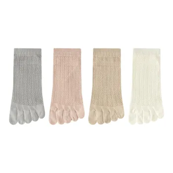 AUGUST No-Show Socks Women's 4 Pack
