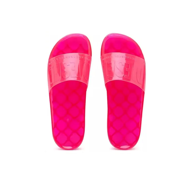DIESEL Sa-Karaibi Gl X Logo-embossed Slides-4