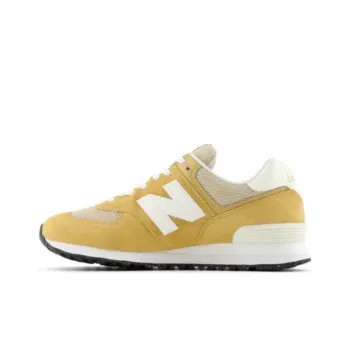 New Balance 574 Yellow White