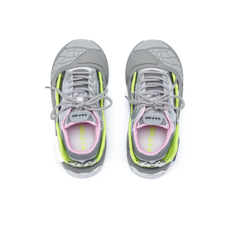 VINYVIOLA Slip Resistant Cushioning Wear Resistant Height Increasing Low Top Skateboard Shoes Women's-16