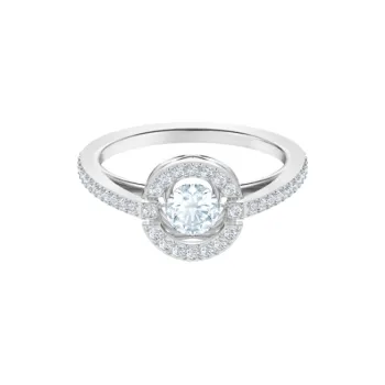 Swarovski Rhodium Plated Rings Women's Silver