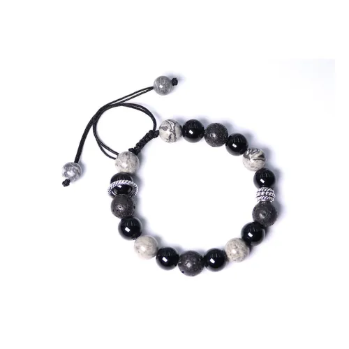 OQD Colored Glaze Jade Bracelets Women's