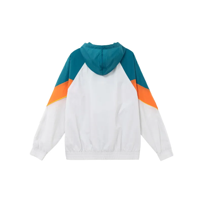 Nike Jackets Men Blue & White & Orange-1
