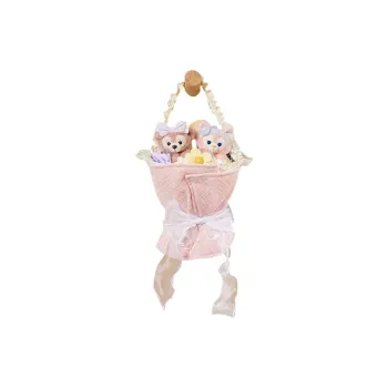 Disney 2024 Spring Duffy And Friends Collection ShellieMay LinaBell Bouquet Door Decoration Doll Products