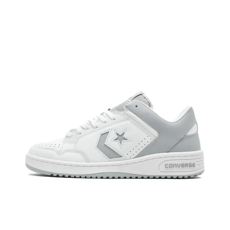 Converse Weapon Leather Ox White Wolf Grey-0