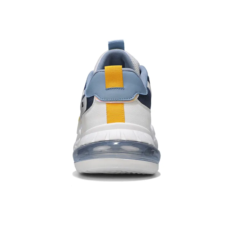 DEERWAY Cushioning Anti-Slip Wear-Resistant Breathable Coverage Balance Lightweight Low-Top Chunky Sneakers Men's-4