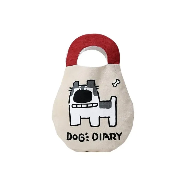 NEARAY Fish That Loves Salt, Collaboration Polyester Handbag Medium Size Women's Husky-0