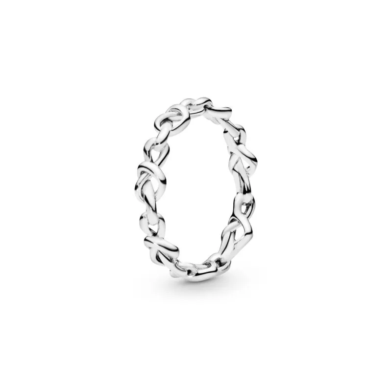 Pandora 925 Sterling Silver Rings Unisex Silver-1