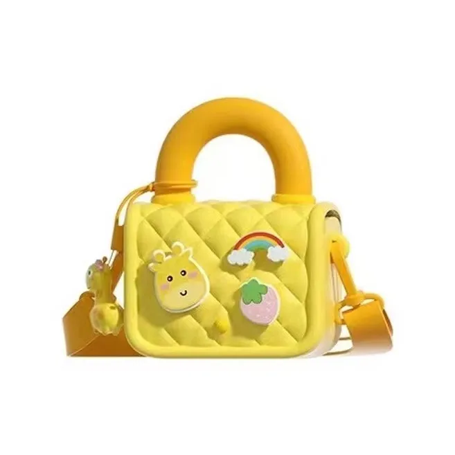Kewuku EVA Shoulder Bag Crossbody Bag Handbag Mini Women's Pink Blue Yellow-4