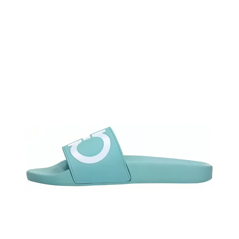 FERRAGAMO Slide Slippers Women's Blue-0