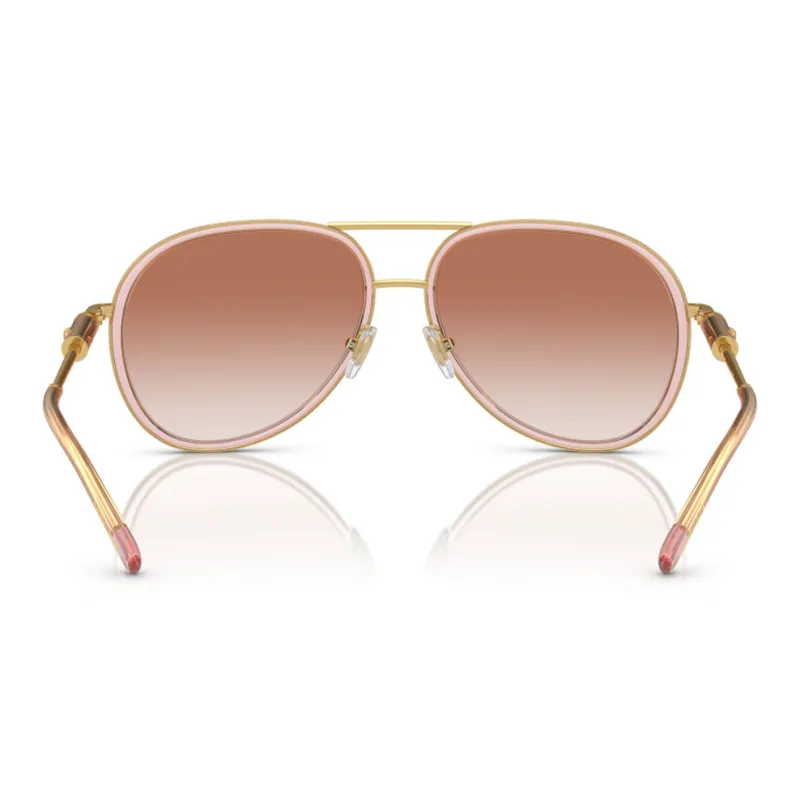 VERSACE Aviator Frame Sunglasses-3