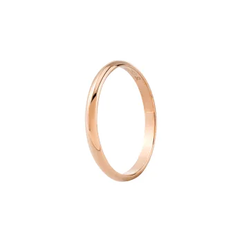 CARTIER 18K Rose Gold Rings Unisex Rose Gold