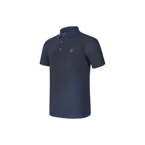 FILA GOLF Series Polo Shirts Men All Over Print II