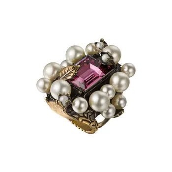 GUCCI Rings Women's Purple