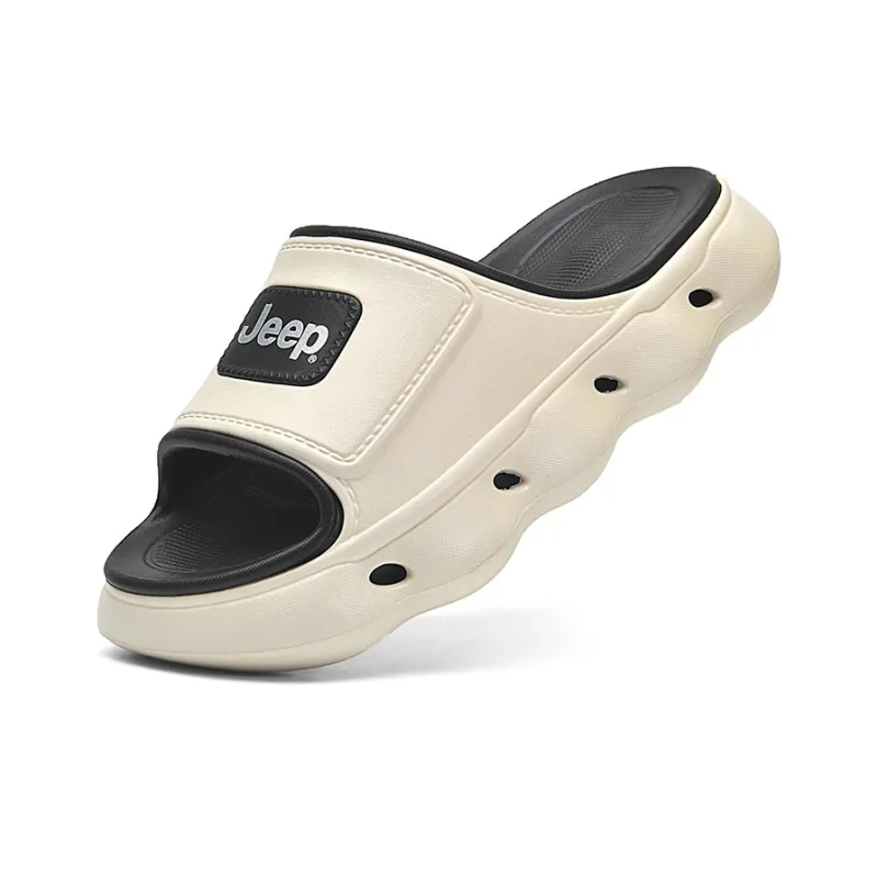 Jeep Quick Dry Slide Slippers Unisex Black-8