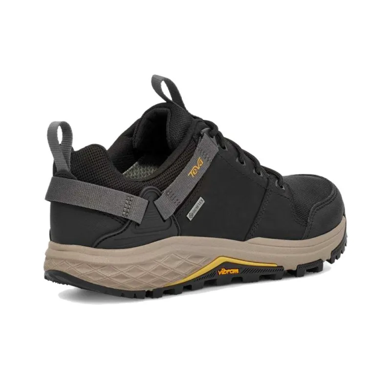 Teva Grandview Gore-Tex Hiking Slip-Resistant Breathable Low-Top Hiking Trekking Shoes Women's Black Yellow-3