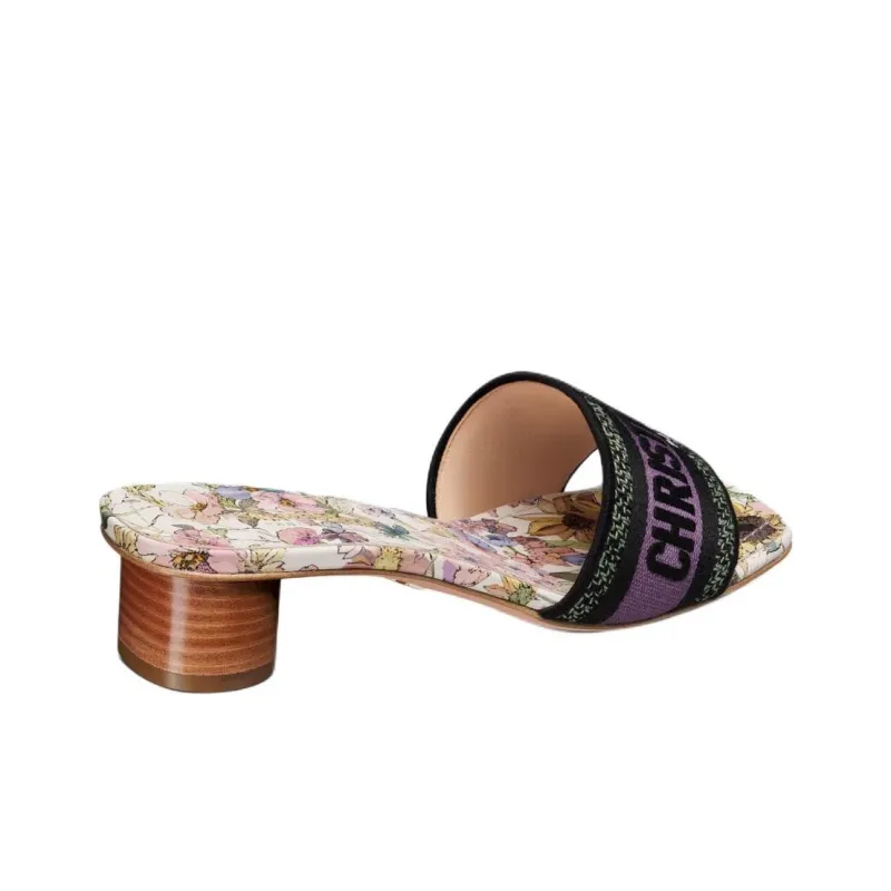 DIOR Slide Slippers Women's Multicolor-3