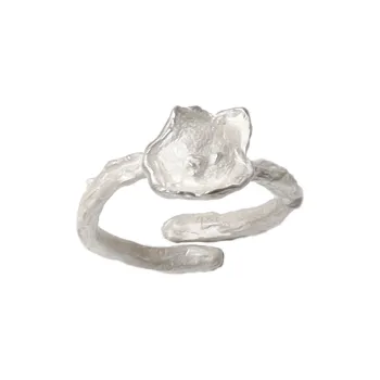 M.Wong 925 Sterling Silver Round Ring Open-Ended Ring Unisex