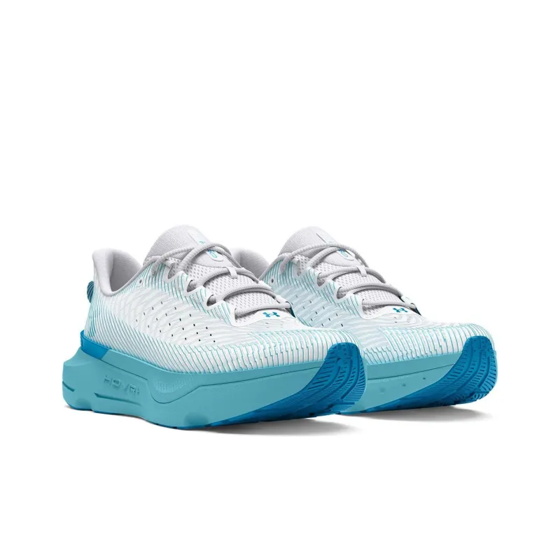Under Armour Cushioning Slip Resistant Low Top Running Shoes Unisex Blue White-2
