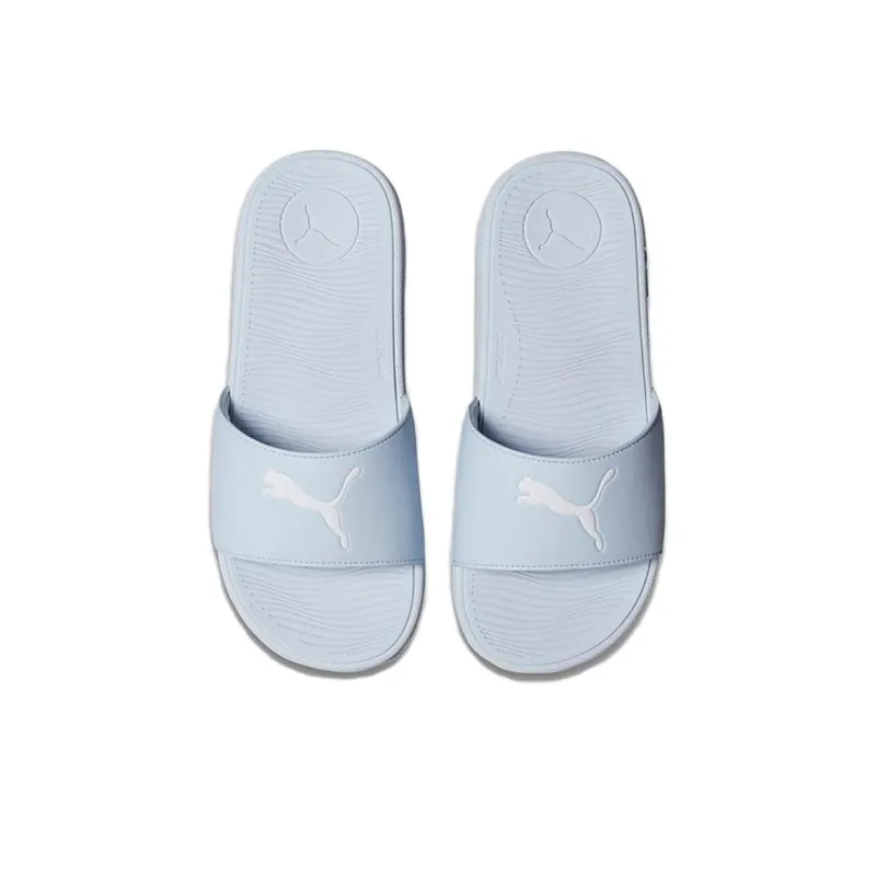 PUMA Cool Cat 2.0 Slide Slippers Women's Light Blue-3