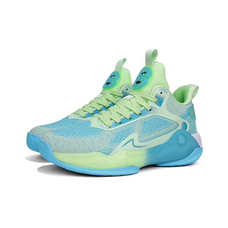 K bird Cushioning Abrasion Resistant Breathable Rebound Mid Top Basketball Shoes Men's-3