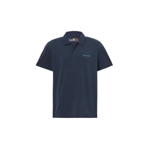 Timberland Polo Shirts Men Blue