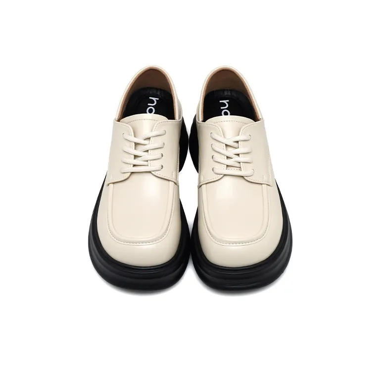 Honey GIRL Loafers Women's Black, Beige-4