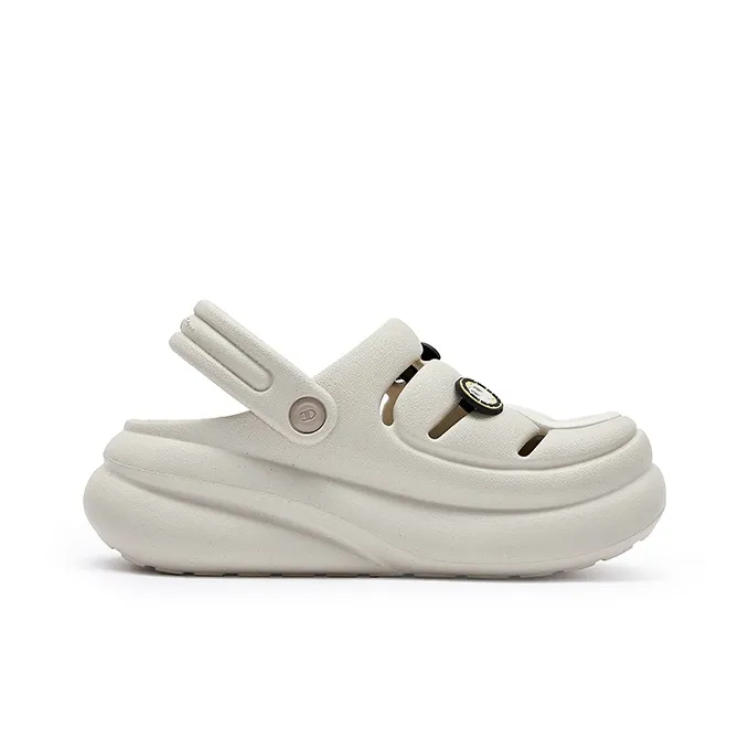 Champion Campus Clogs Women's Light Gray-1