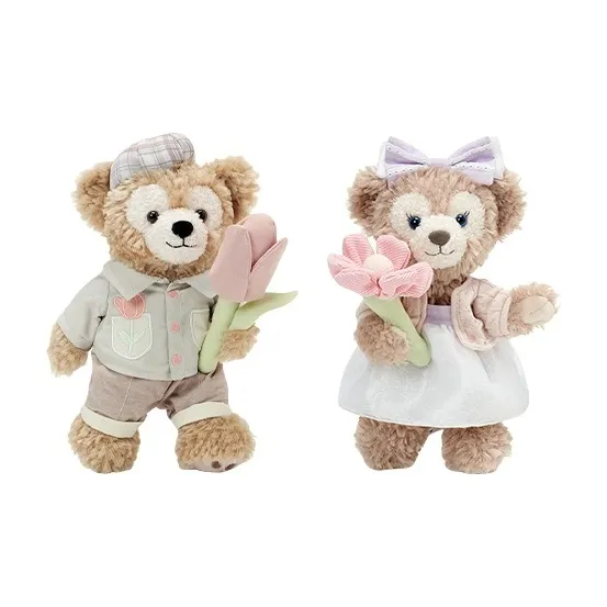 Disney Shippo 2024 Spring Duffy And Friends Dolls Plush Doll Small Size Tall-1