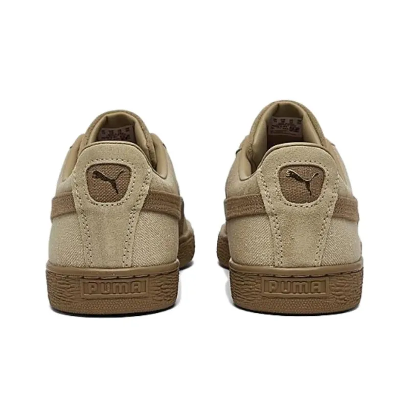 PUMA Suede Hemp Anti Slip Wear Resistant Low Top Skateboard Shoes Unisex Brown-2