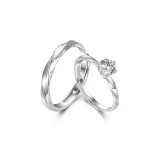Heartfelt with You Couple Rings