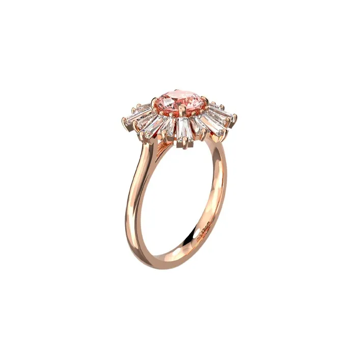 Swarovski Rhodium Plated Rings Women's-1