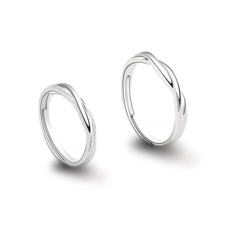 FireMonkey 925 Sterling Silver Rings Unisex Custom Greeting Card-1