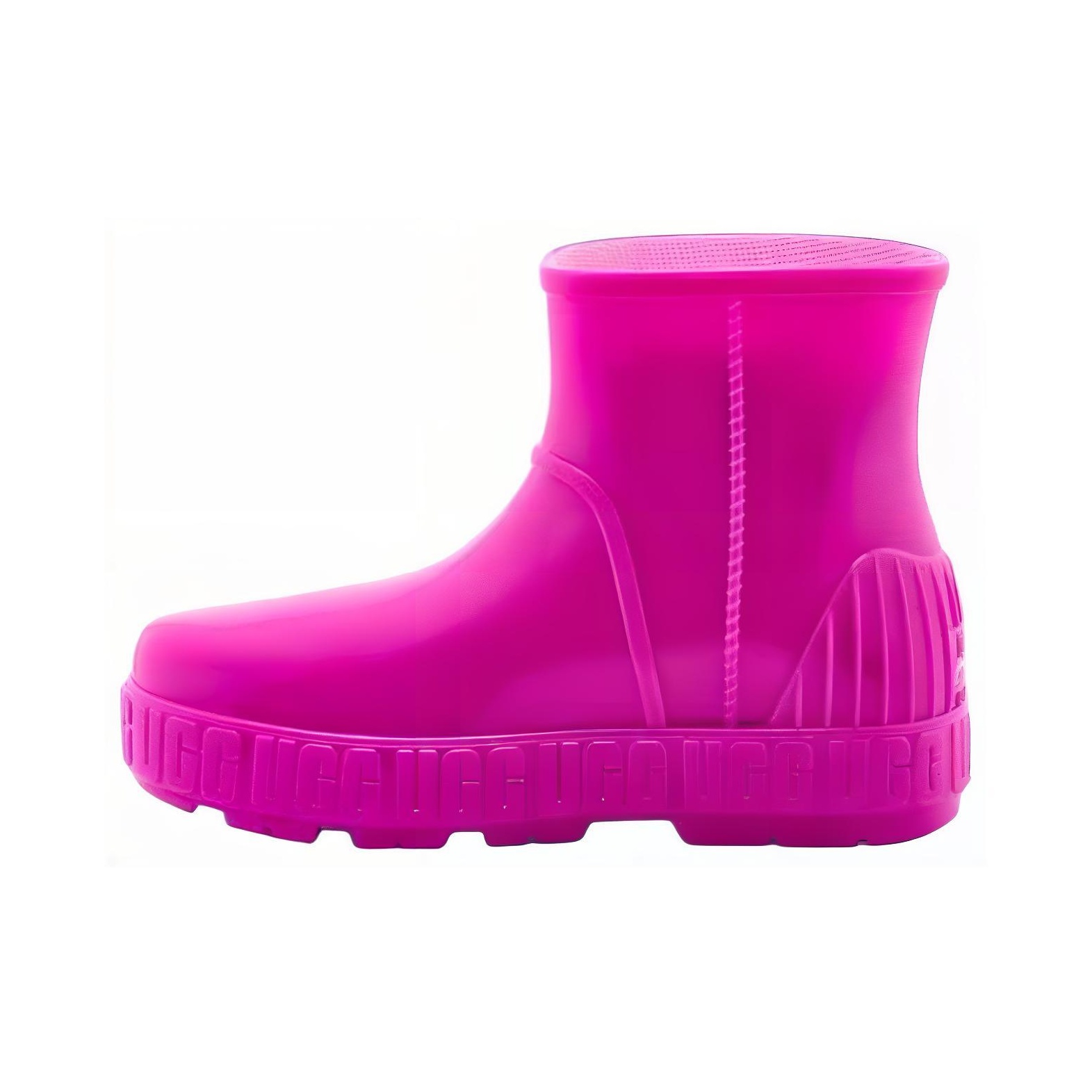 Pink ugg rain boots hotsell