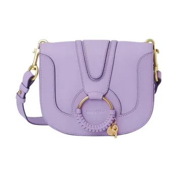 See By Chloe Hana Grain Goatskin Crossbody Bag, Shoulder Bag Women's Lilac
