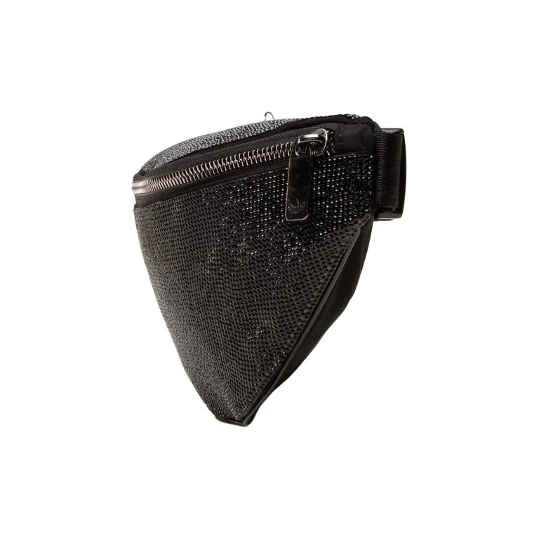 Adidas Originals Polyester One Shoulder Crossbody Fanny Pack Regular Women's Black-3