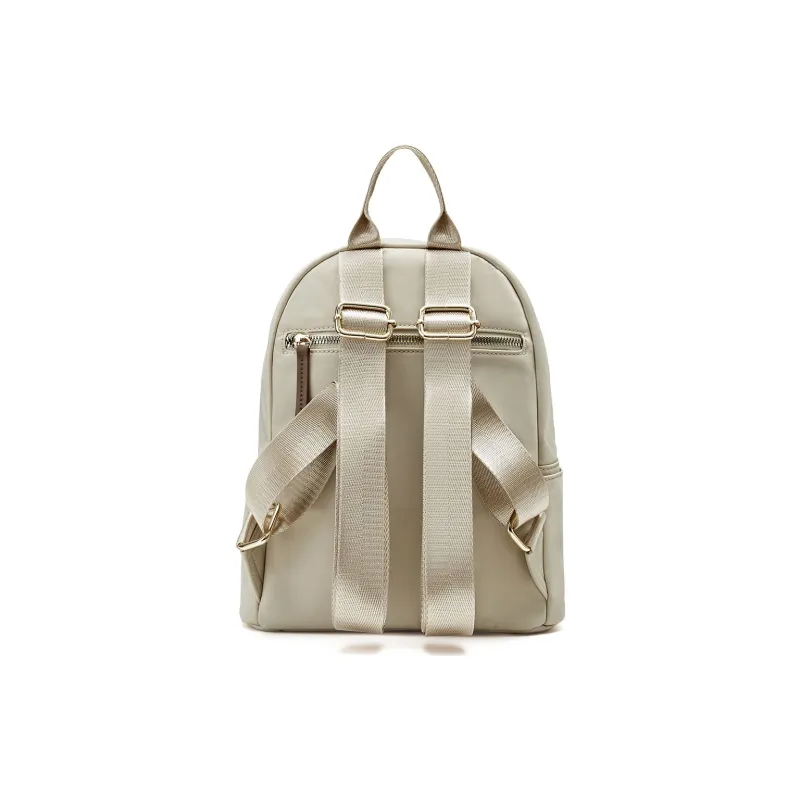 JOSINY Fabric Backpack Women's Black/Apricot-6