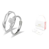 Floral Mobius Ring-Pink Encounter Box