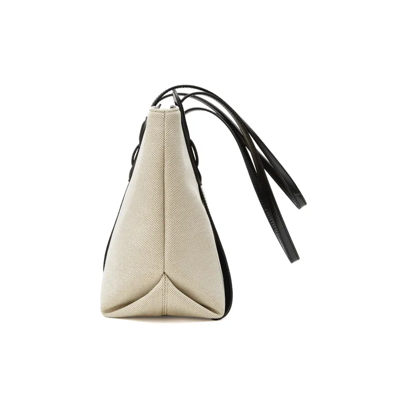 JOSINY Fabric Tote Bag, Shopping Bag, Crossbody Bag, Shoulder Bag Women's Black/Coffee-1