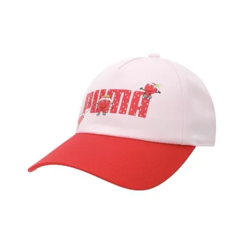 PUMA Cotton Polyester Baseball Caps Kids' Pink