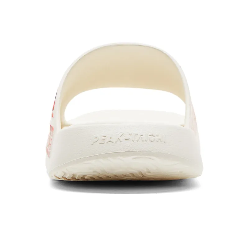 PEAK Slide Slippers Men's Canvas White-4